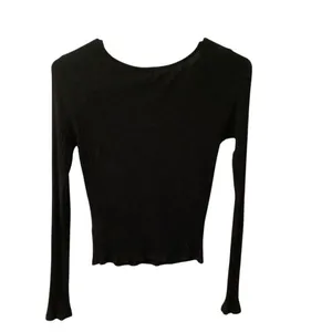 Me to We Black Crisscross Front Long Sleeve Top thumbnail 7