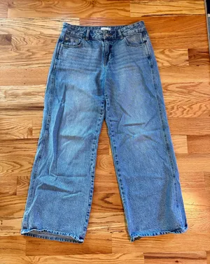 PacSun Casey Low-Rise Baggy Jeans Medium Indigo thumbnail 1