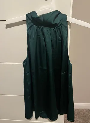 Boutique Satin Tie Halter thumbnail 1