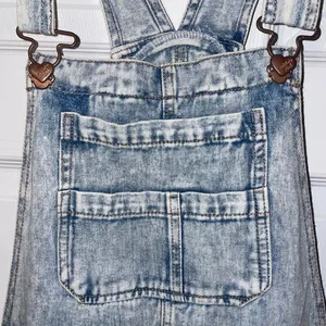 Celebrity Pink Denim Overalls thumbnail 4