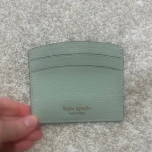 Kate Spade Mint Green/Blue Card Holder New Without Tags thumbnail 2
