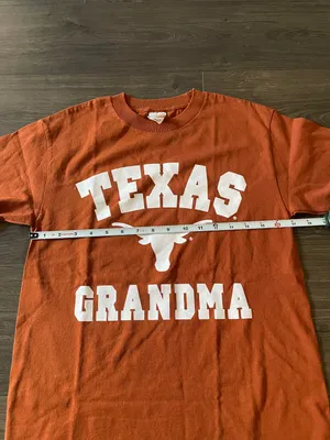UT Austin Texas Longhorns Campus Wear Tee, ‘Texas Grandma’ Size Small thumbnail 3
