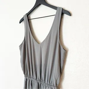 Show Me Your Mumu Dress Womens Bridesmaid Kendall V Neck Gray Side Slit XL NEW‎ thumbnail 5