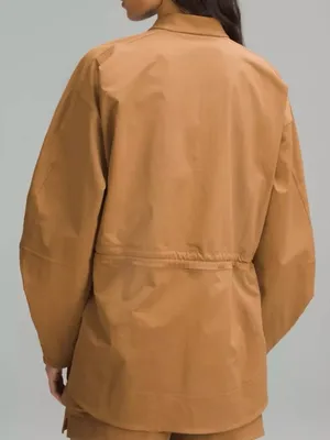 Lululemon Cinch-Waist Shirt Jacket Size Large thumbnail 2