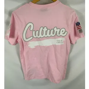 Detroit Culture Pink Short Sleeve Graphic Tshirt Size Small thumbnail 4