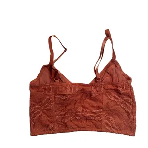 Free People Intimately lace rust mesh bralette size XS thumbnail 2