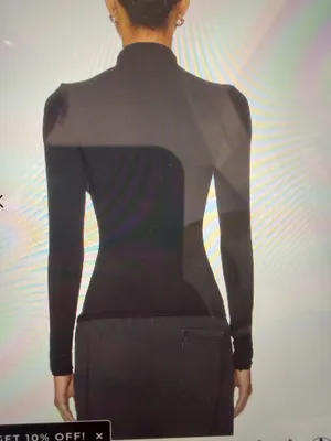 Skims fits everybody turtleneck top  small thumbnail 11