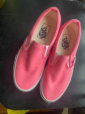 Vans Hot Pink Slip On thumbnail 1
