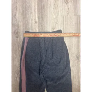 Free People Blue Monday Fleece Joggers in Valley Girl Colorway Side Stripe Small thumbnail 6