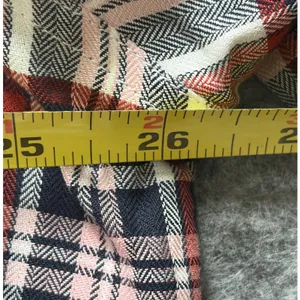 Barbour Bethwin Shirt Womens 10 White‎ Red Blue Plaid Cotton Button Down thumbnail 7