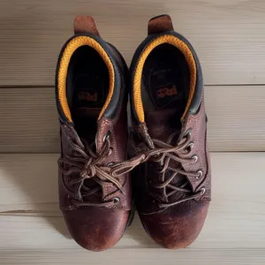 Y2K Timberland PRO Powerfit Jamey Leather Work‎ Shoes Women's 6M Brown steel toe thumbnail 7