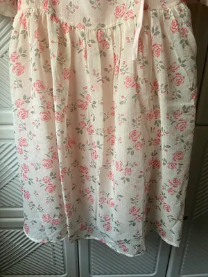 Handmade Puff Sleeve Floral Dress thumbnail 6