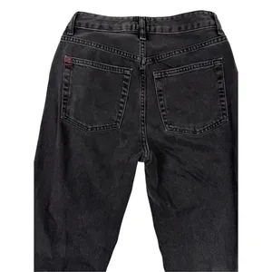 BDG Urban Outfitters Mom Jeans High Rise Black Wash Womens 25‎ Straight Leg thumbnail 5