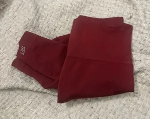 Set Active brick red high waisted leggings thumbnail 1