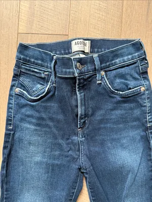 AGOLDE Sophie Sillouette High Rise Skinny Jeans thumbnail 2
