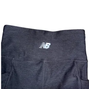 New Balance Sleek Pocket High Rise Legging Charcoal Gray XS EUC‎ thumbnail 4