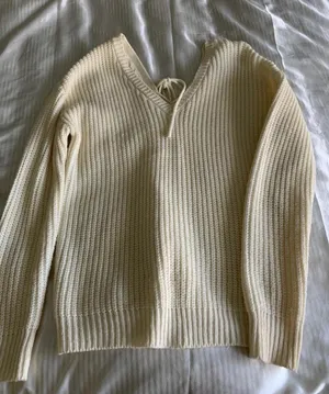 Love by Design Cream Sweater thumbnail 1