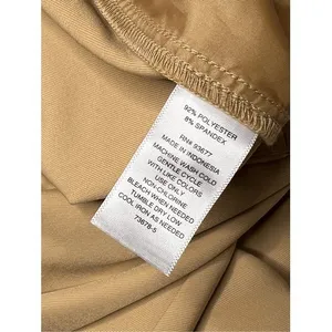 Worthington High Waisted Slim Ankle Petite Pants Tan Workwear Feminine 10P‎ NWT thumbnail 10