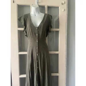 GB Gianni Bini Olive Green Dress thumbnail 7