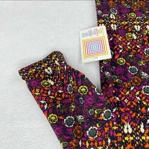 LulaRoe Julia Printed‎ Stretch Short Sleeve Dress thumbnail 6