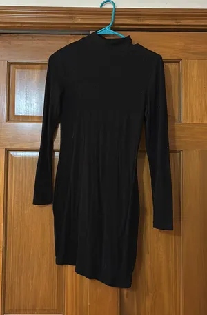 Amazon Black Turtleneck Dress thumbnail 1