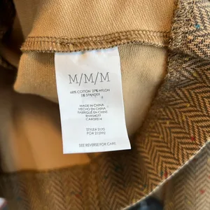 CAbi #3170 Penny Brown Tweed Herringbone Blazer Jacket, Medium thumbnail 5