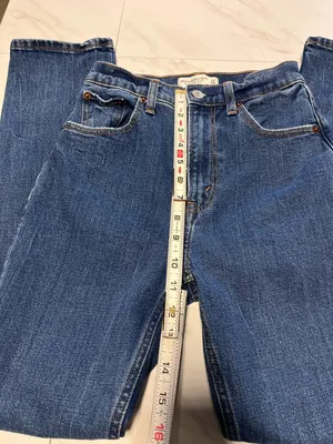 Abercrombie Curve Love Short Ultra High Rise 90s slim straight size 24 thumbnail 8