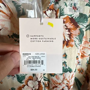 NWT Lauren Conrad floral shirt dress thumbnail 6
