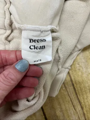 MATE the label Cream Drawstring sweatpants organic cotton size S thumbnail 4