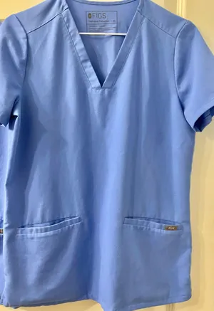 FIGS Scrub Top. XS thumbnail 1