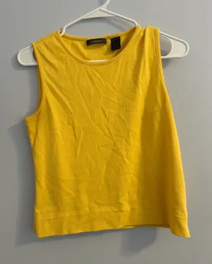 Vintage Top Yellow Size M thumbnail 1