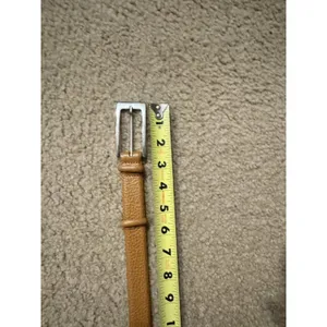 Talbots Womens Genuine Leather Belt Size XXL Brown 6336 Made In Italy thumbnail 5