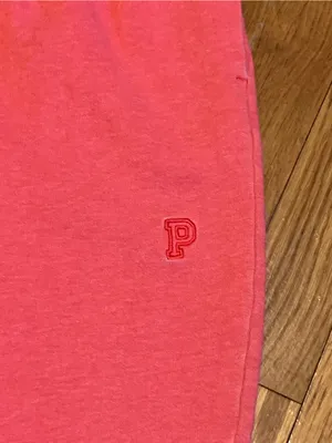 Pink Victoria's Secret Medium Coral sweat lounge pants pre-owned thumbnail 2