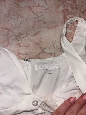 Revolve Jaquie Mini Dress in White size S thumbnail 3