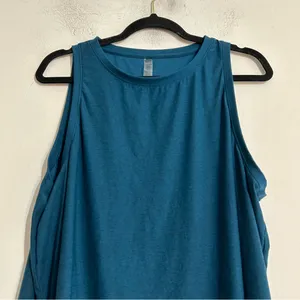 Beyond Yoga Featherweight Rebalance Tank Top Blue 1x Workout Cozy Loungewear thumbnail 3