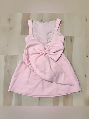 Babyboo NWT Women Medium Blush Pink Mini Dress Soft Girl Romantic Coquette Chic thumbnail 11