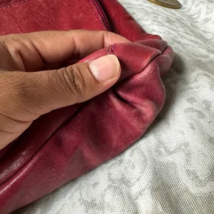 Fossil Women's Burgundy Leather Crossbody Bag good condition like new thumbnail 13