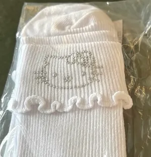 Hello Kitty Limited Edition Rhinestone Socks thumbnail 2