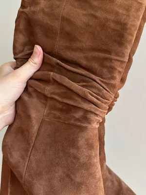 Banana Republic Midshaft Slouch Suede Boots, Nutmeg, Size 9.5 thumbnail 10