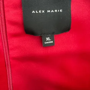 Alex Marie Deep Red Wide-Leg Women's Jumpsuit Size XL. J-18 thumbnail 11