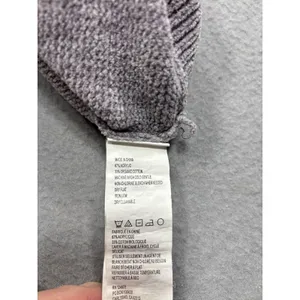 Prana Auberon Cowl‎ Neck Sweater Womens Small Grey Purple Long Sleeve Pullover thumbnail 8