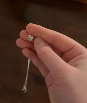 evry jewels silver bow necklace thumbnail 3
