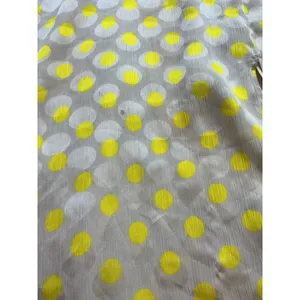 Zara Women XS Yellow Polka Dot Midi Dress Flutter Sleeve V-Neck Wrap Slit Summer thumbnail 4