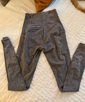 Offline by Aerie Brown soft leggings  thumbnail 1