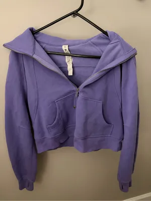 Lululemon Scuba Half-Zip Pullover in Lavender thumbnail 2