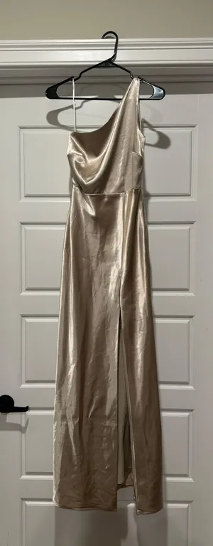 Birdy Grey Kira Dress In Neutral Champagne thumbnail 2