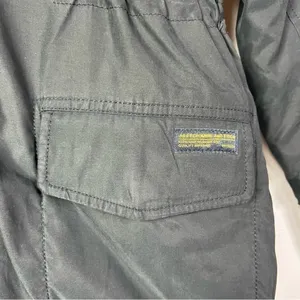 Abercrombie & Fitch Navy Blue Sherpa Lined Military Parka Jacket M‎ thumbnail 7
