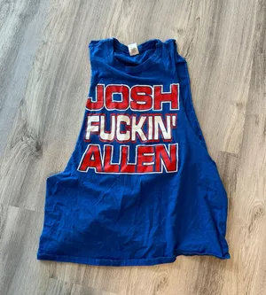 Buffalo Bills Cut Off Size L thumbnail 1
