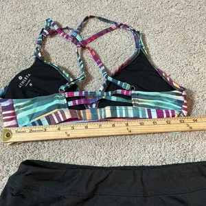 Athleta Womens‎ M Black Skort and Bikini Top 2 Piece Set thumbnail 6