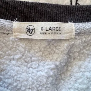 47 Brand KANSAS CITY CHIEFS Long Sleeve Cropped Sweatshirt thumbnail 3